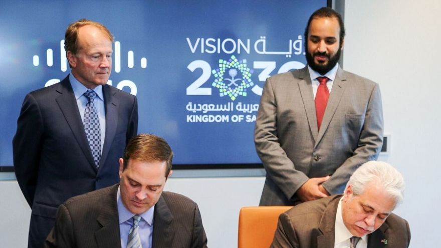 بروتوكول تعاون بين السعودية و"سيسكو" لتحقيق التحول الرقمي بالمملكة