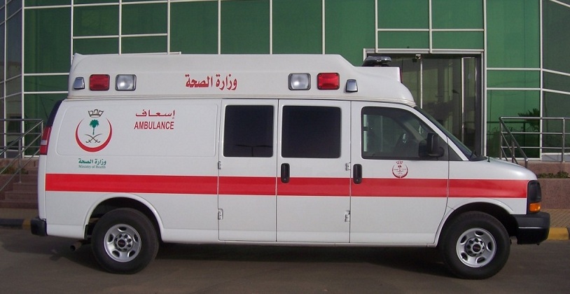 فيديو لسيارة الاسعاف التي انقذت خطبة العيد بالطائف