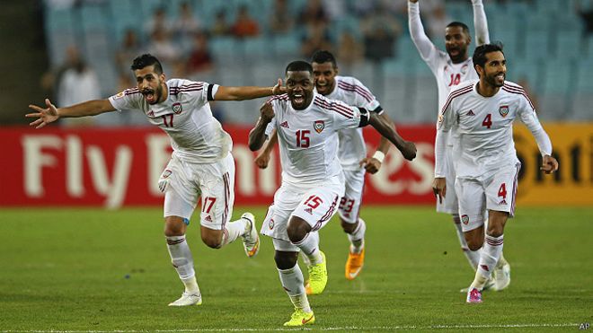 طموح المنتخب الإماراتي يصطدم بخبرة الكبار في تصفيات روسيا 2018‎
