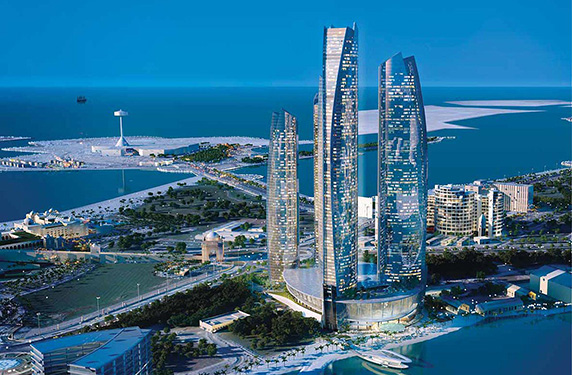 بالفيديو.. أبو ظبي تسحر العالم بأجمل البنايات في 2016