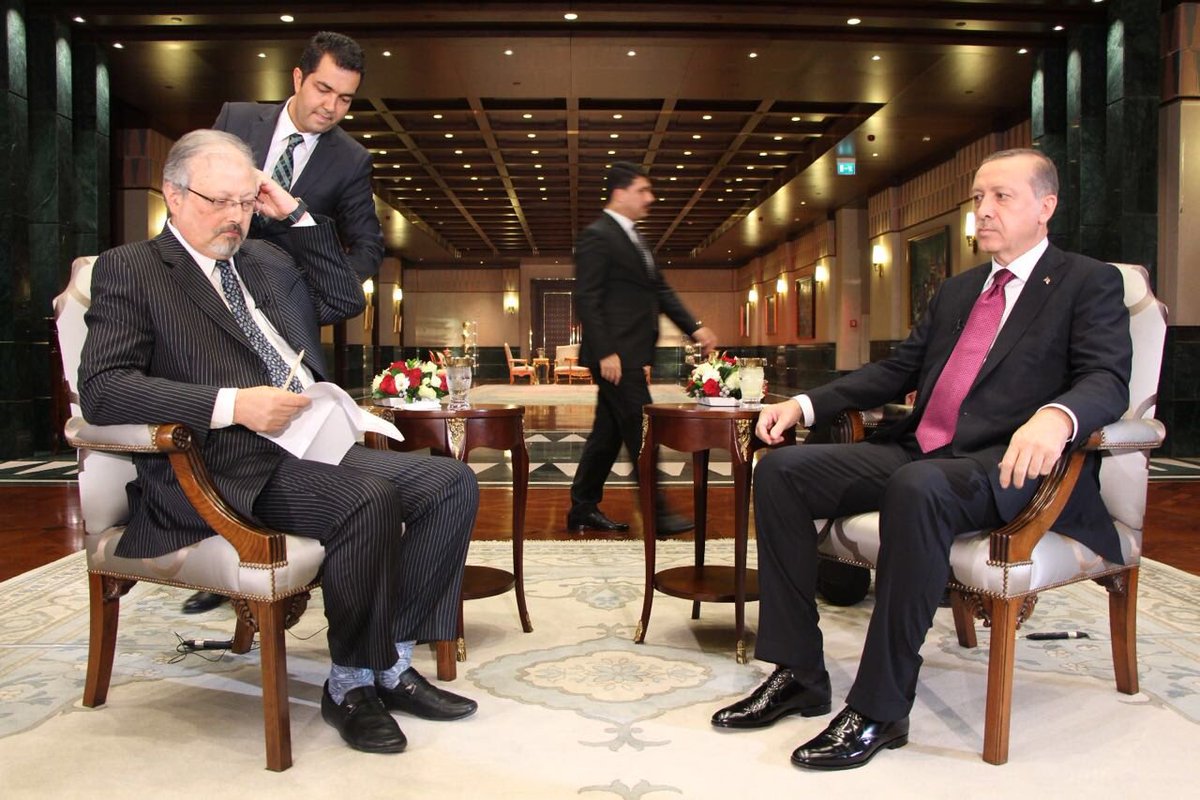 صور من كواليس لقاء العام.. أردوغان على شاشة روتانا خليجية