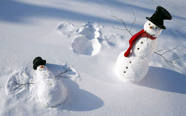 12صورة مضحكة لرجل الثلج .. إحداها لزومبي!