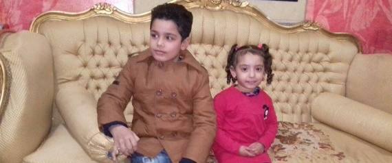 بالصور.. أصغر عروسين مصريين يشعلان مواقع التواصل.. هذه قصتهما