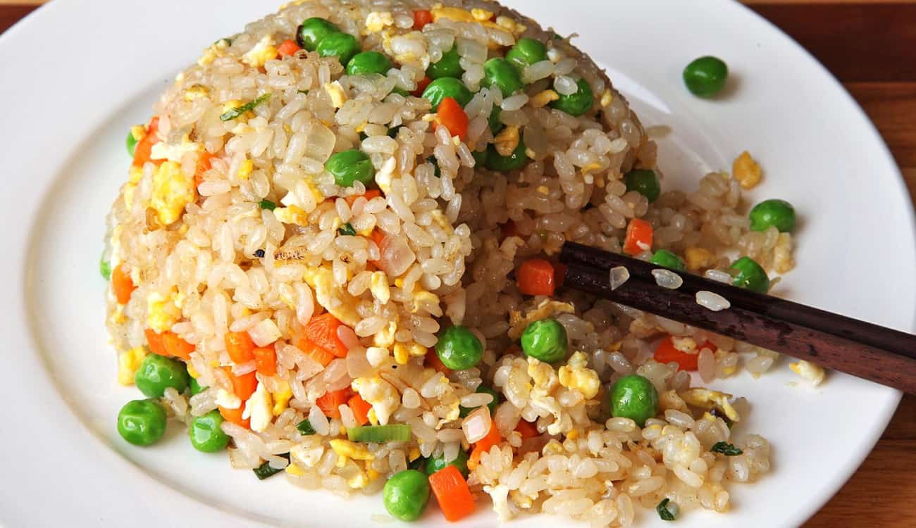 طريقة تحضير الأرز الصيني بالخضراوات‎