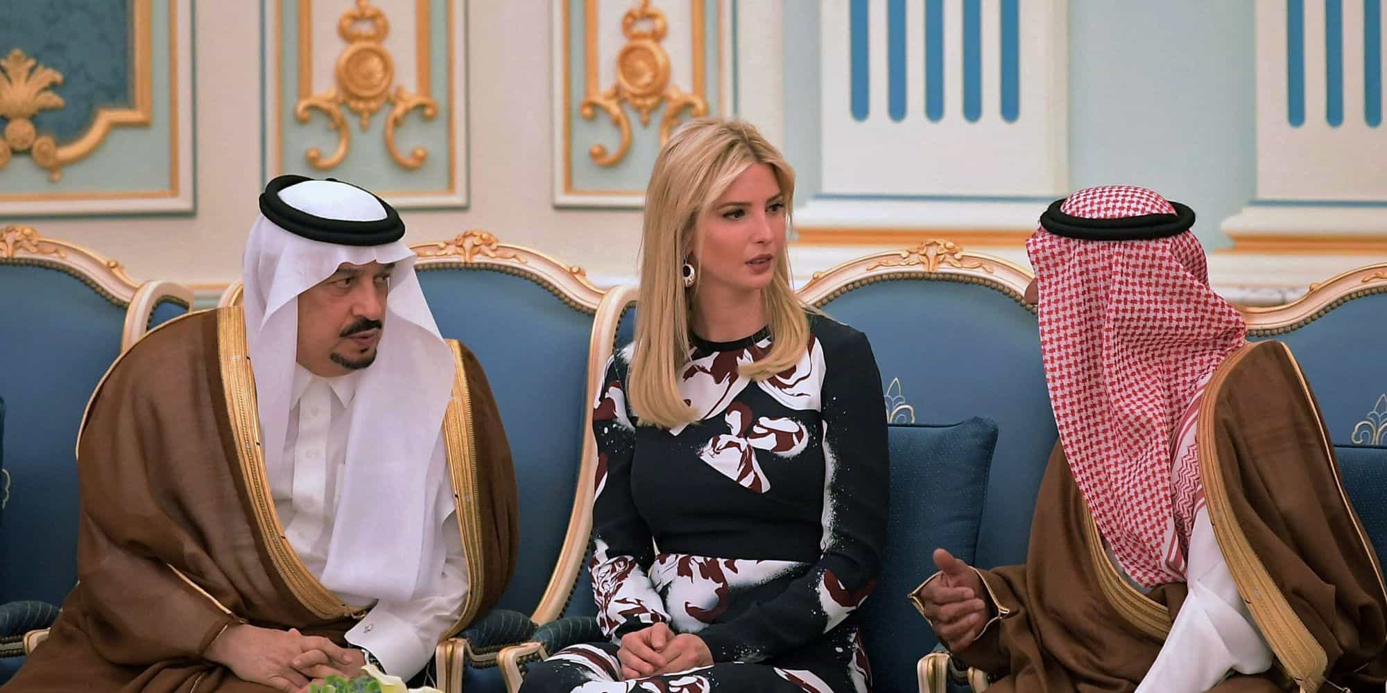 إيفانكا ترامب تتحدث عن الترحيب الحار في الرياض