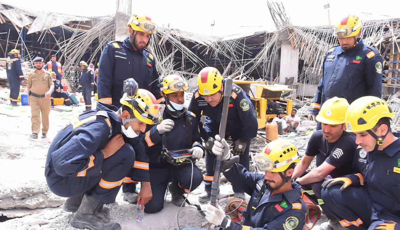 بالصور.. كيف يستعد فريق البحث والإنقاذ السعودي للتغلب على الكوارث والحوادث؟
