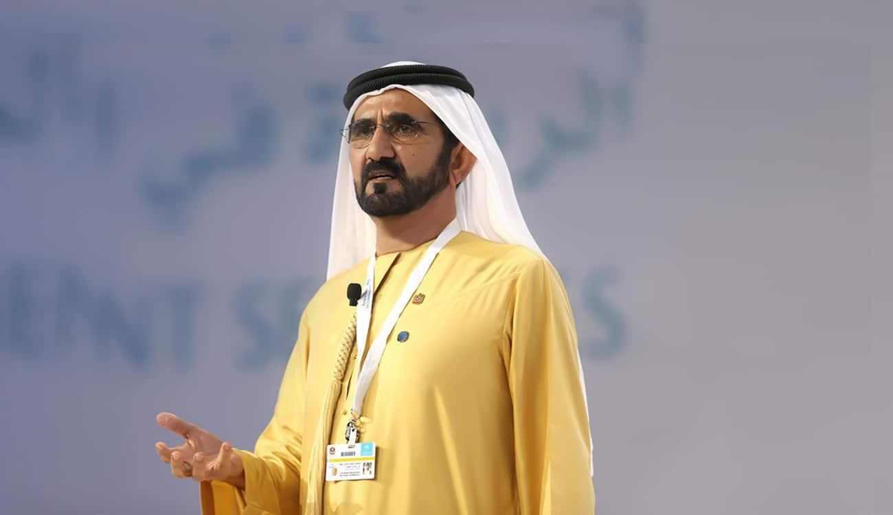 حاكم دبي يهنئ محمد بن سلمان على اختياره ولياً للعهد