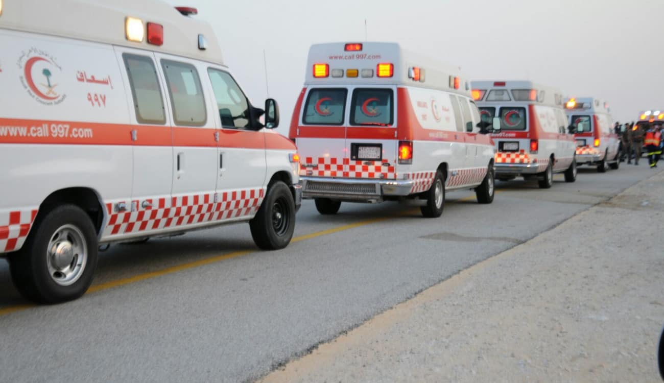 طوارئ الطائف تعدل سيارة إسعاف لنقل سيدة تزن 400 كيلو للمستشفى