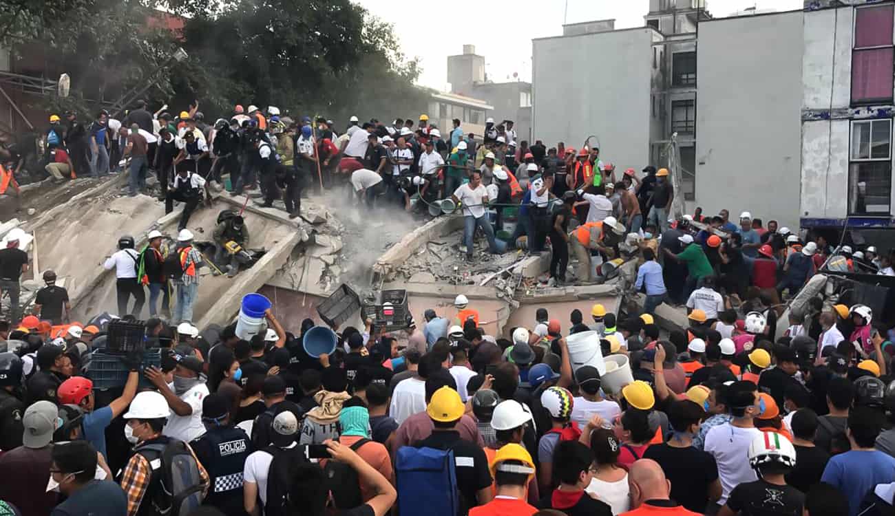 بالصور .. زلزال جديد يضرب المكسيك