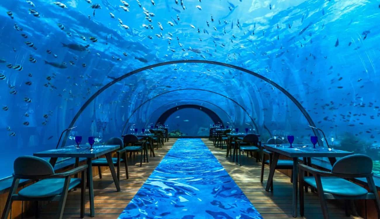 أول مطعم مذهل تحت الماء في أوروبا