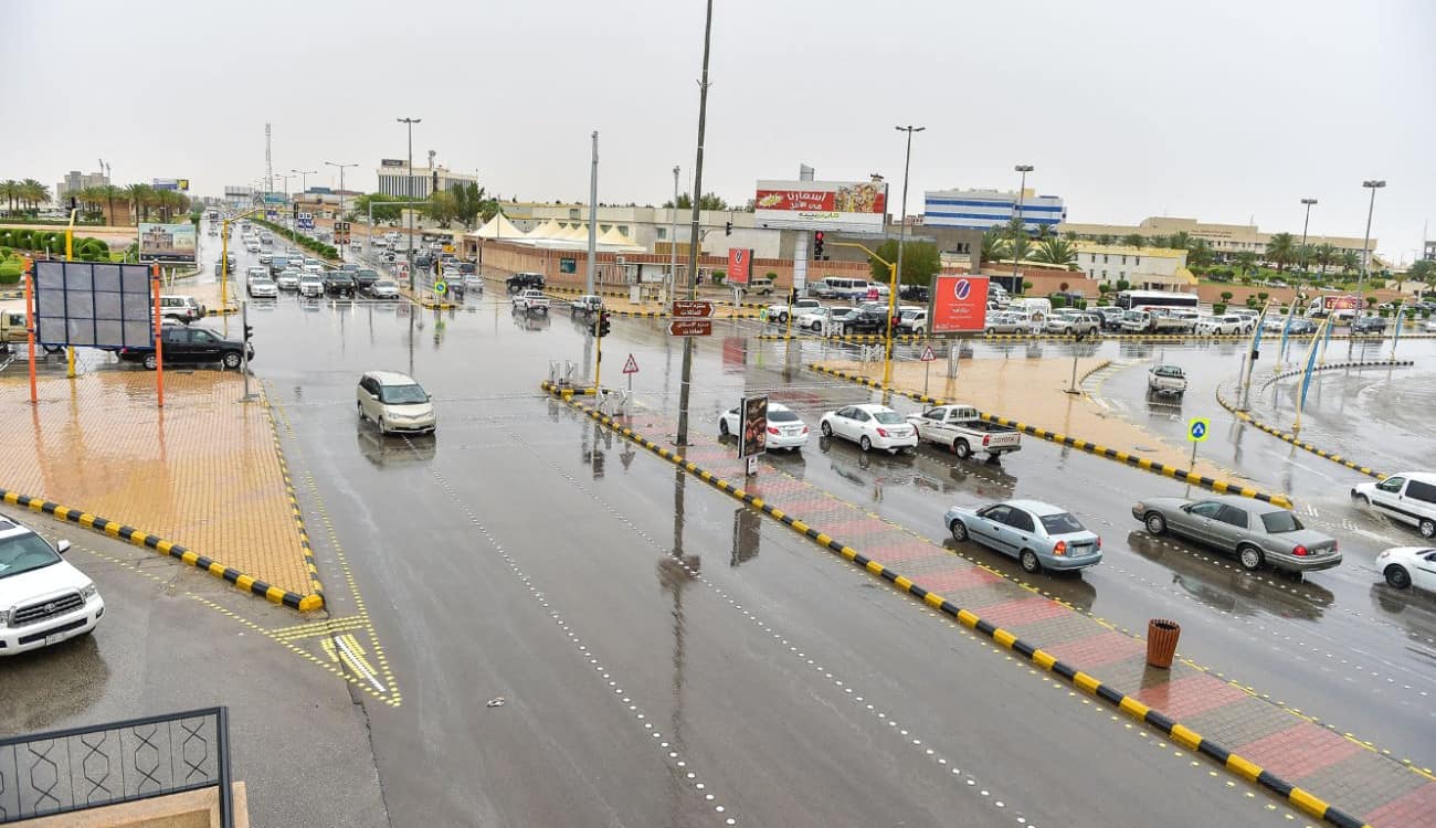 أسبوع ممطر على أجزاء كبيرة من السعودية