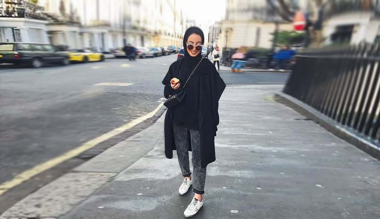 قواعد ارتداء المعطف مع الحجاب في الشتاء