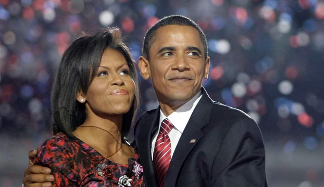 لوحة زيتية لـ أوباما وزوجته تثير الجدل