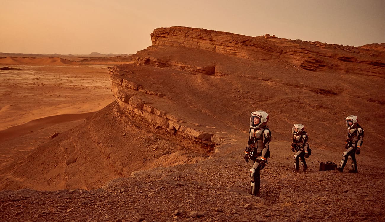 ميكروبات الصحراء الأمريكية تكشف الحياة الخفية على المريخ