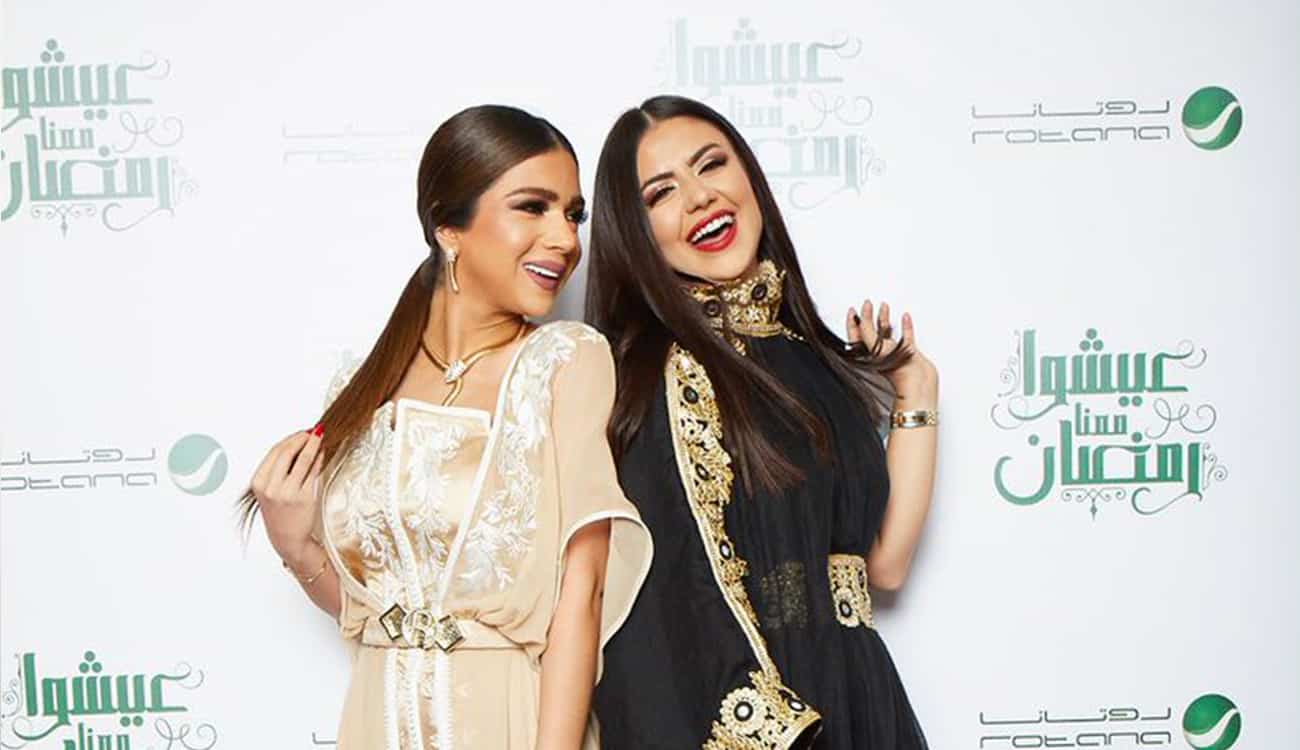 بالصور.. الأزياء العربية الساحرة تسيطر على سحور «روتانا»
