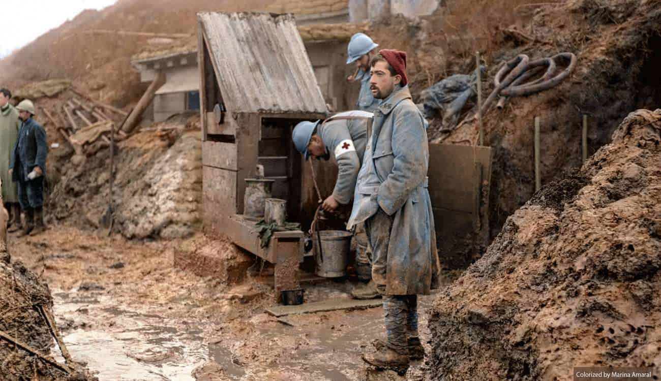 من أجل جدّه.. «كهربائي» يعيد الحياة لصور من الحرب العالمية الأولى بتلوينها