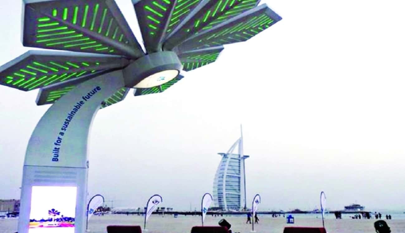 فيديو.. نخيل ذكي في دبي يطرح «واي فاي» وطاقة مجانية