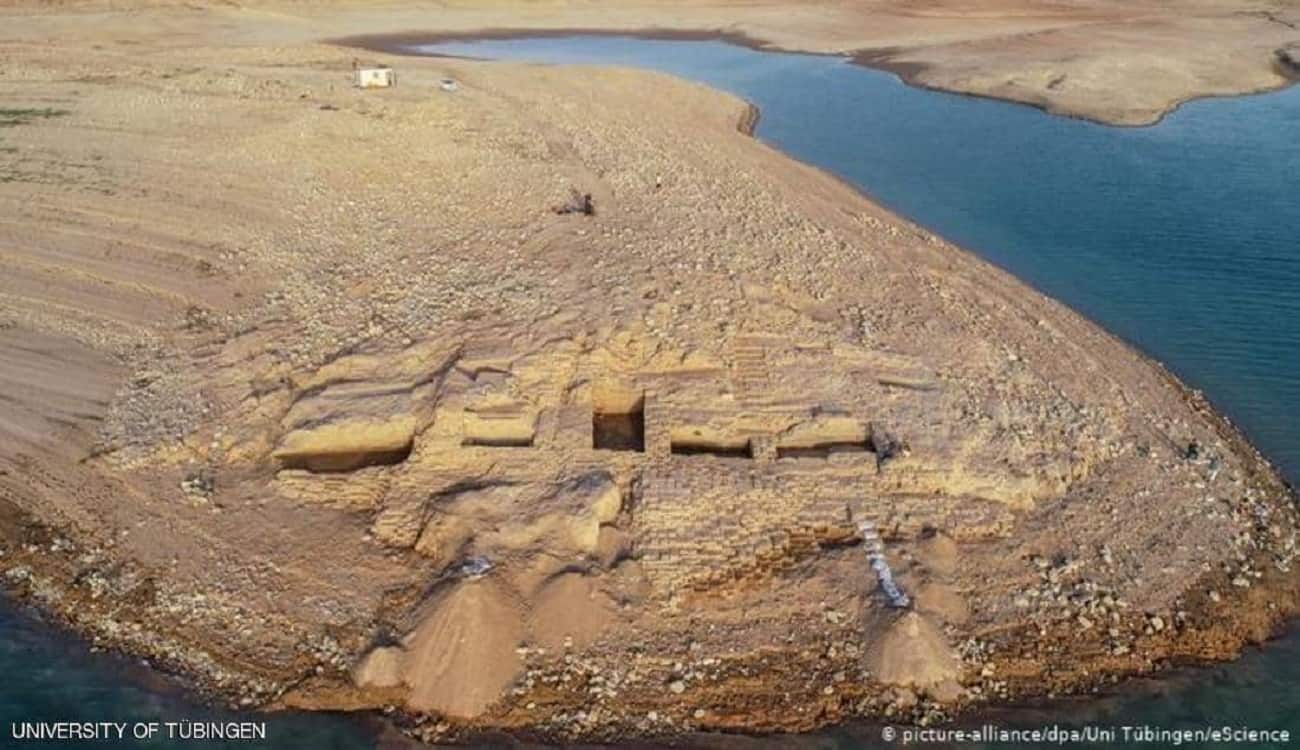 جفاف نهر دجلة يكشف غموض إمبراطورية الشرق الأدنى القديم