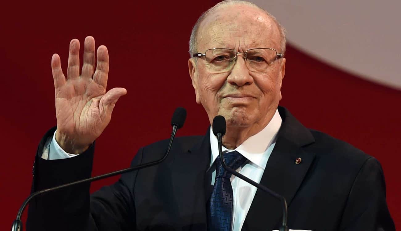 الرئاسة التونسية تعلن وفاة الرئيس الباجي قايد السبسي