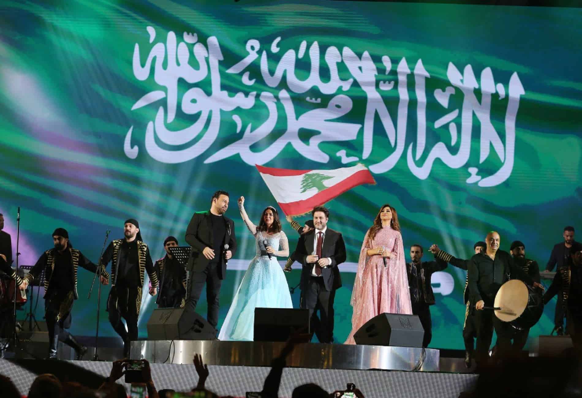 "عرب وود": نجوم الأغنية اللبنانية في موسم الرياض