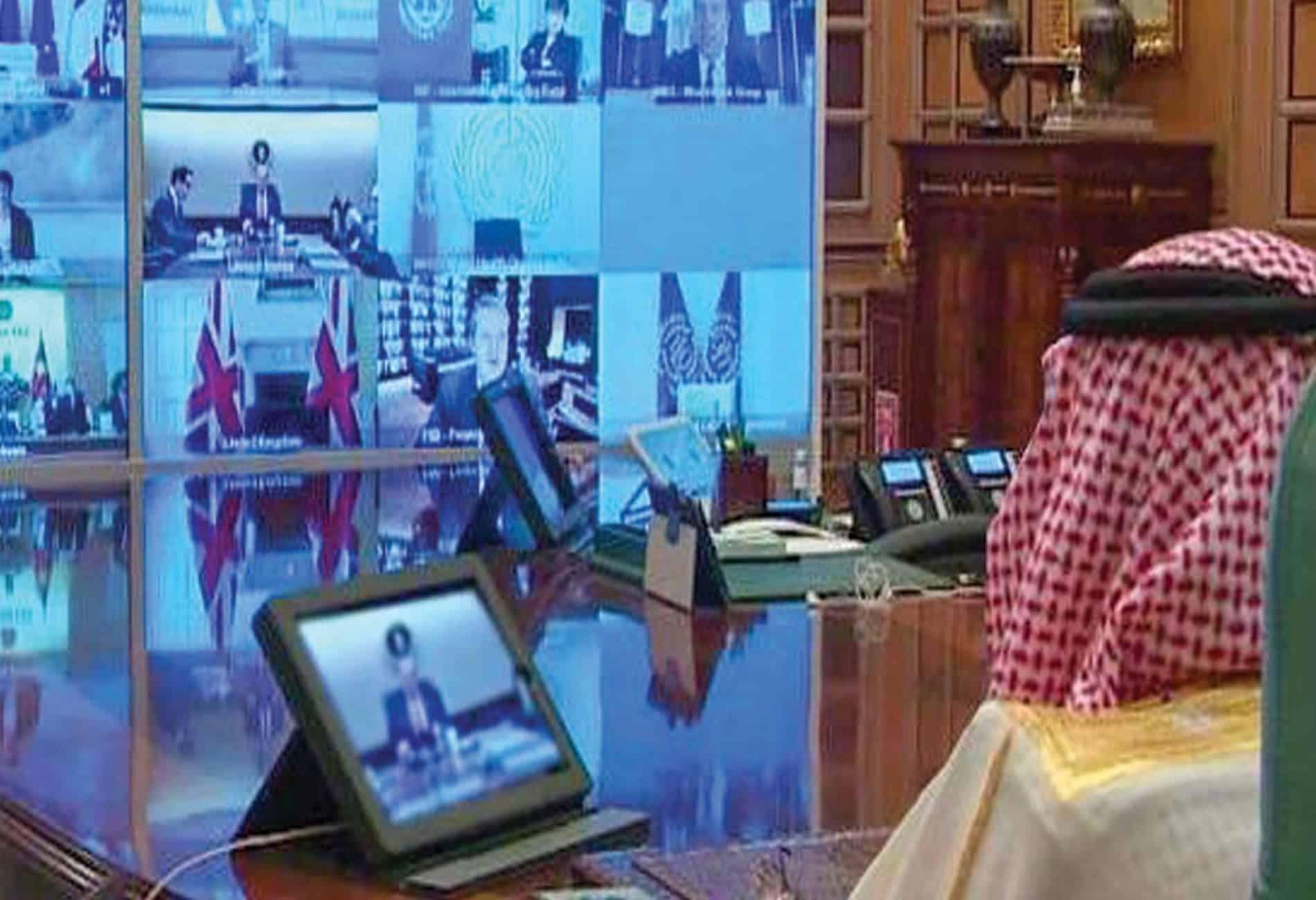 دور الشباب والشابات السعودي في التجهيز التقني لقمة العشرين الافتراضية