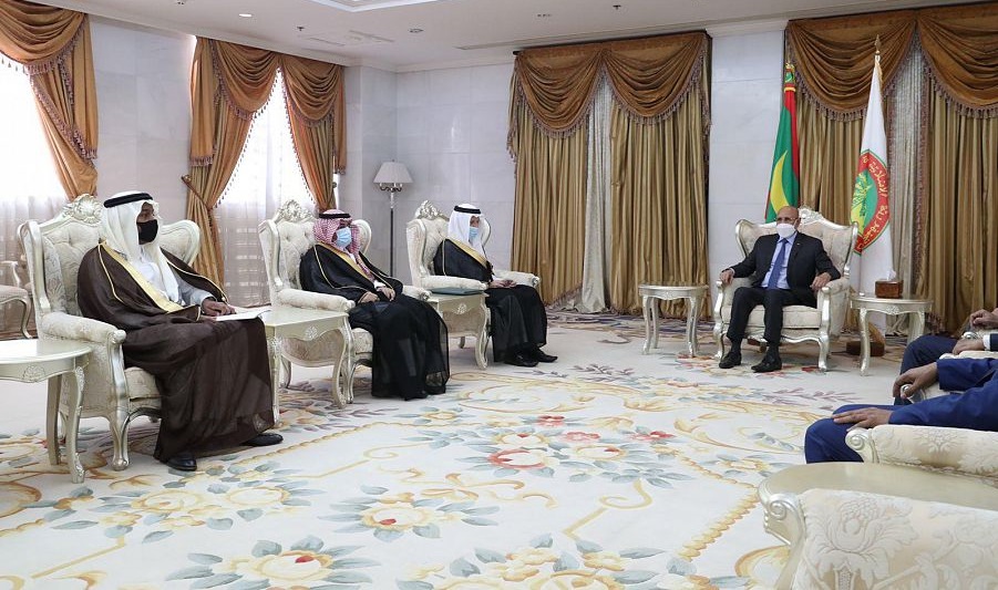 رئيس جمهورية موريتانيا يدعم طلب المملكة لاستضافة معرض إكسبو 2030